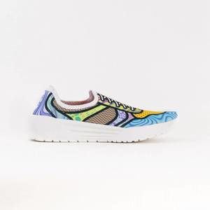 NEW PSUDO women's court sneaker in cosmic